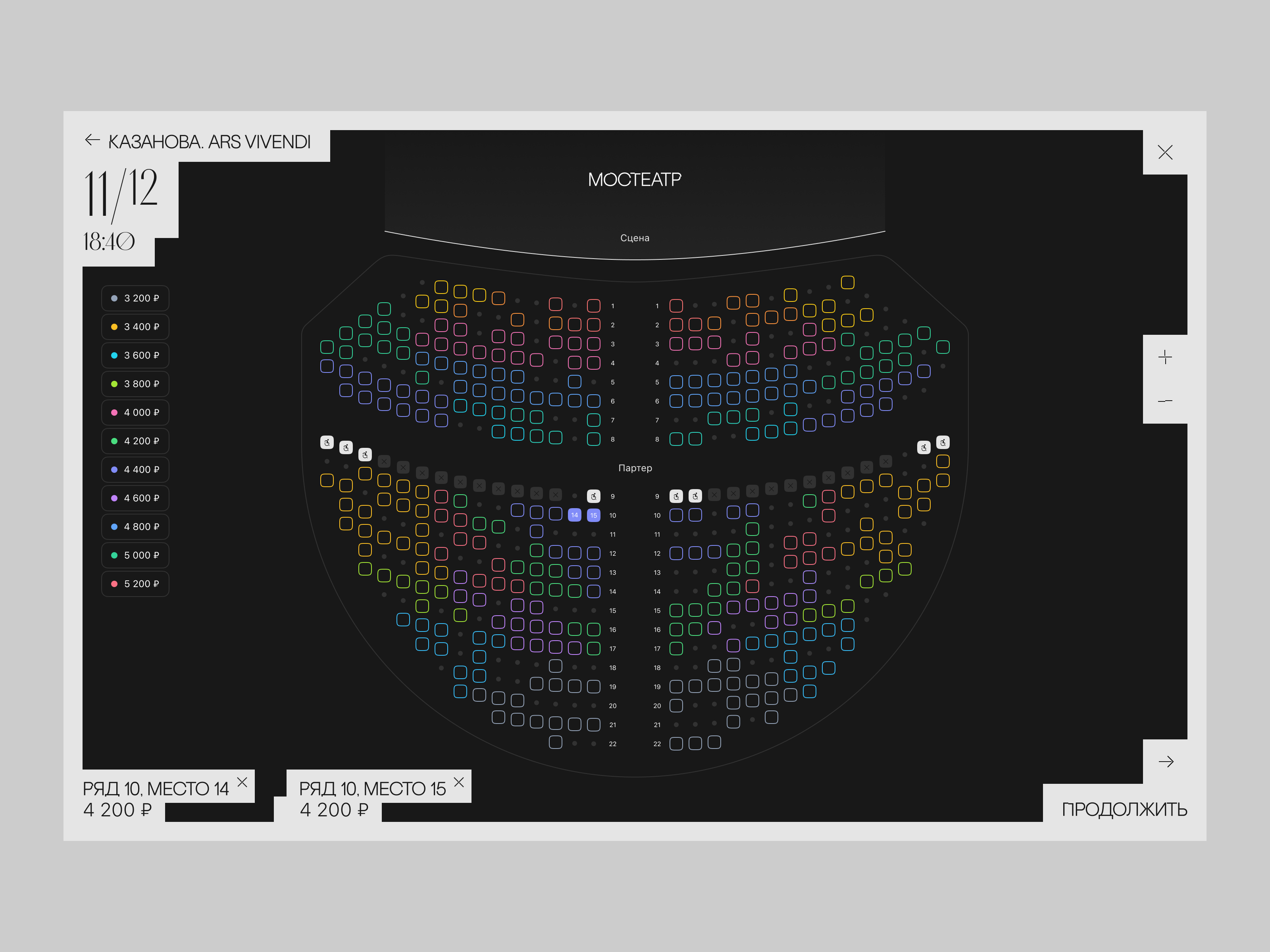 Theatre Widget